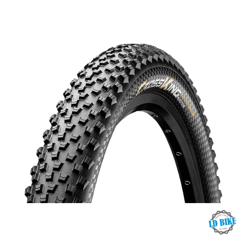 CONTINENTAL CROSS KING SW 29x2.6 black/black Skin kevlar