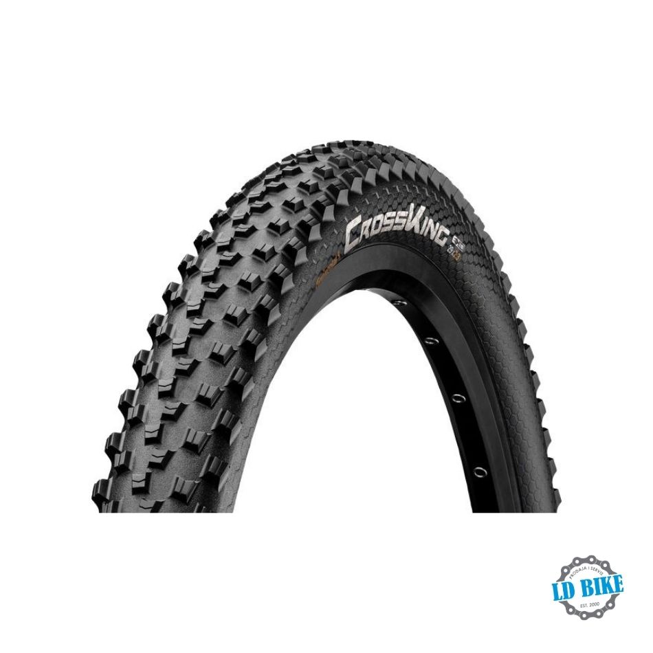 CONTINENTAL CROSS KING SW 29x2.3 black/black Skin kevlar