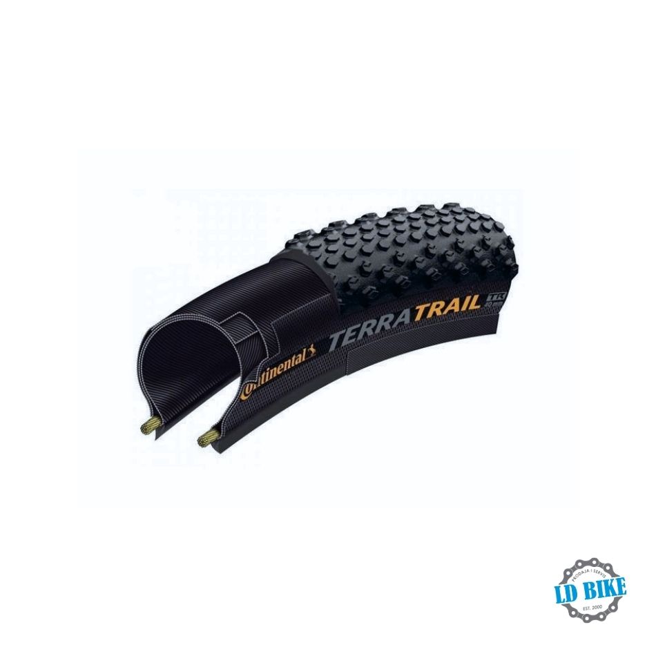 CONTINENTAL TERRA TRAIL SW 700x35C black/black Skin kevlar - Image 2