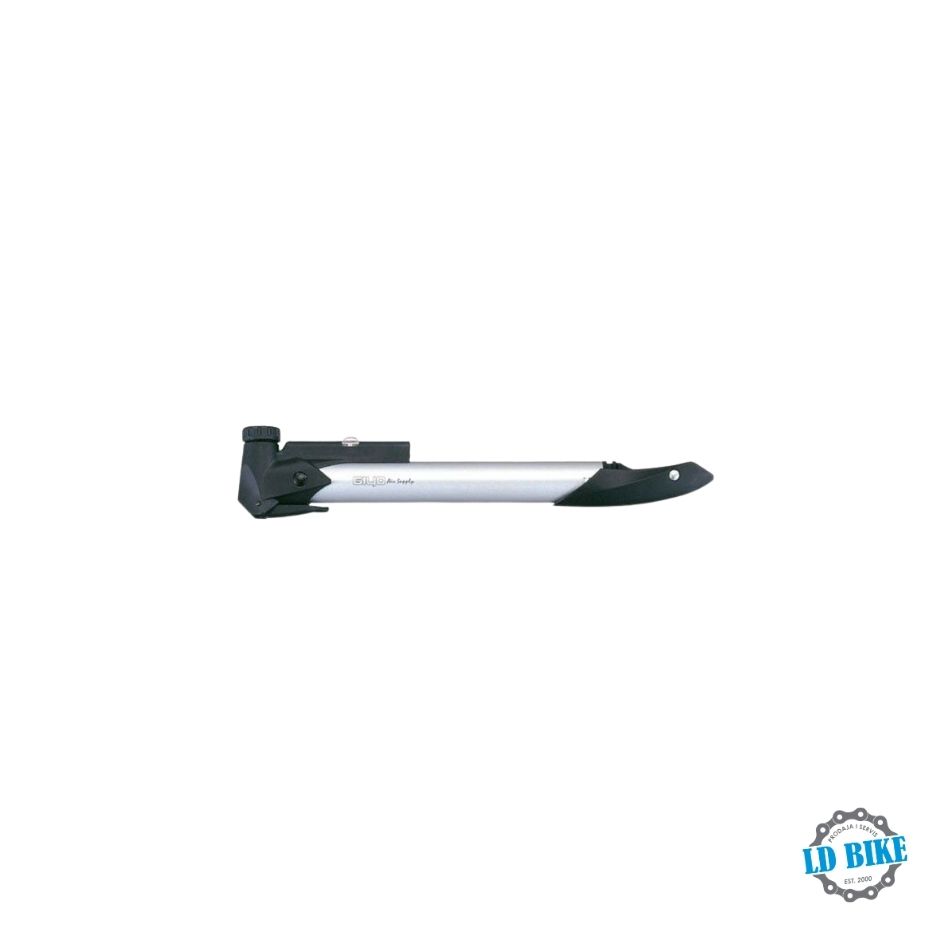 PUMPA MINI GP-91 ALU-PVC MANOMETAR silver
