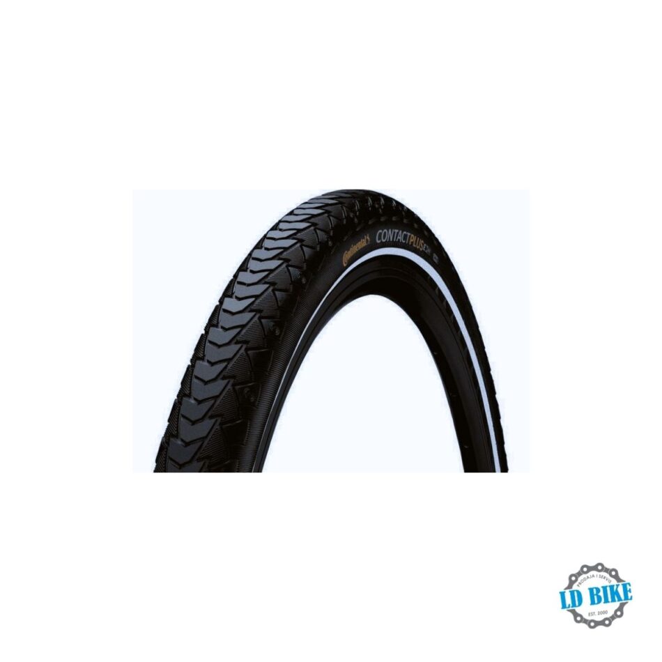 GUMA 700x35C ( 37-622 ) CONTINENTAL CONTACT PLUS black/black