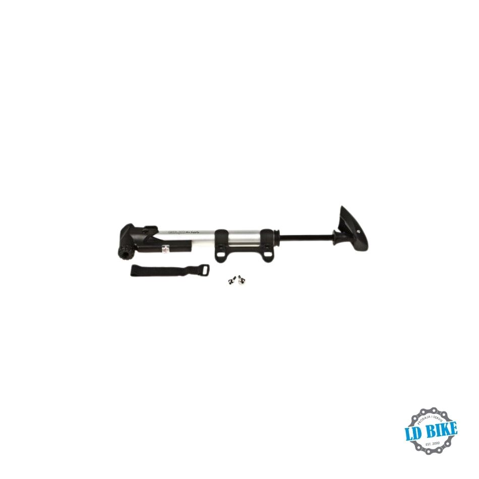 PUMPA MINI GP-91 ALU-PVC MANOMETAR silver - Image 2