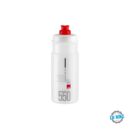 BIDON ELITE JET 550ml clear-red