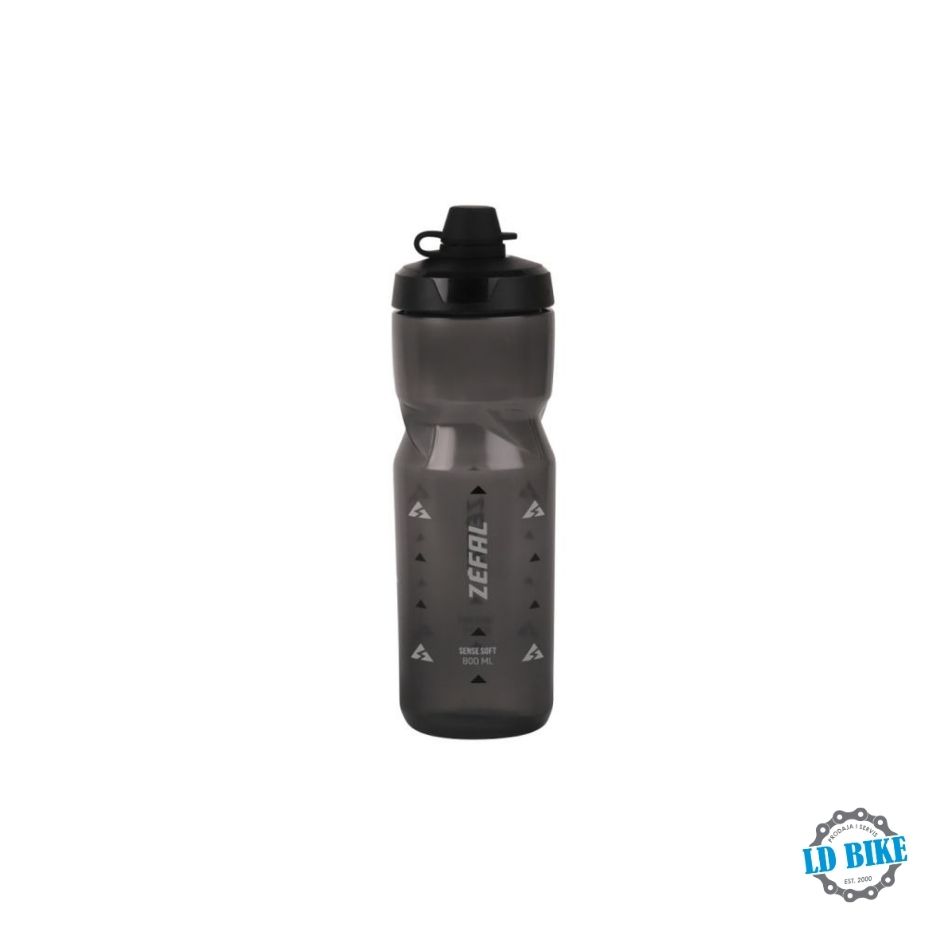 BIDON ZEFAL SENSE SOFT 800ml NO-MUD black